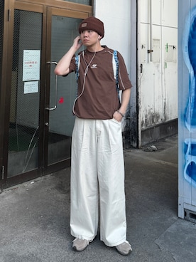 「VANS(バンズ)のアイテム(ニットキャップ/ビーニー)」を使った、Z(ゼット) さん(メンズ・182cm)の秋コーディネート