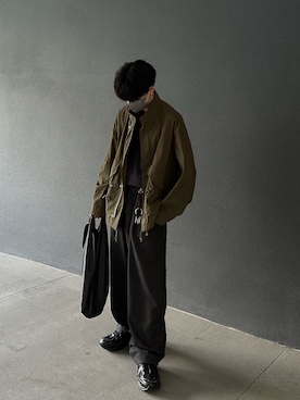 るきと.☻さんの「LAYERED 3WAY MILITARY BLOUSON(SHORT M-65)」を使ったコーディネート