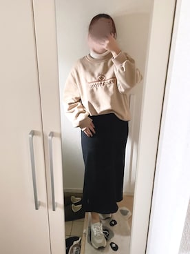 mooさんの（GU | ジーユー）を使ったコーディネート