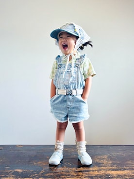 KOOOさん(キッズ・90cm)の夏コーディネート