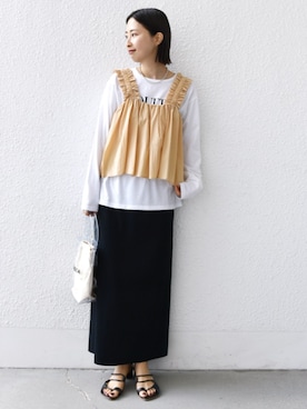 藤田さんの（TEMBEA | テンベア）を使ったコーディネート