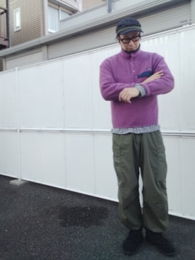 「NIKE(ナイキ)のアイテム(ブーツ)」を使った、ひこたさん(メンズ・179cm・40代)の秋コーディネート