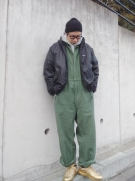 「NIKE(ナイキ)のアイテム(スニーカー)」を使った、ひこたさん(メンズ・179cm・40代)の冬コーディネート