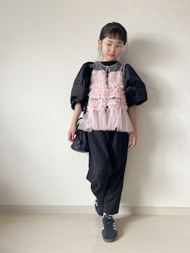 * 𝚝𝚘𝚛𝚒𝚌𝚘𝚝*さん(キッズ・135cm)の夏コーディネート
