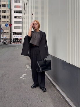 スズキダさん(レディース・161cm)の冬コーディネート