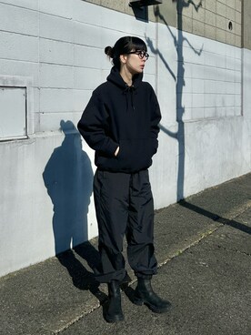 RIKAさん(レディース・168cm)の冬コーディネート
