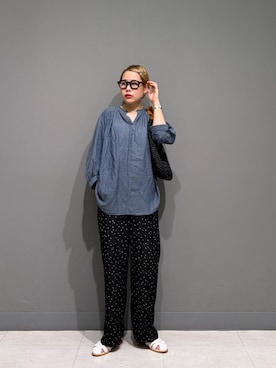 「URBAN RESEARCH DOORS(アーバンリサーチドアーズ)のアイテム(シャツ/ブラウス)」を使った、louisさん(レディース・153cm)の春コーディネート