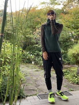 「NIKE(ナイキ)のアイテム(サングラス)」を使った、shin5netさん(メンズ・167cm)の秋コーディネート