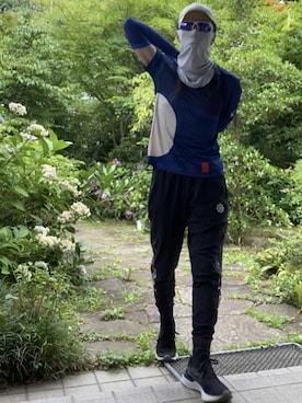 「NIKE(ナイキ)のアイテム(サングラス)」を使った、shin5netさん(メンズ・167cm)の夏コーディネート