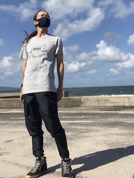 「GOLDEN GOOSE（ゴールデングース）のアイテム（ブラック系）」を使った、shin5netさん（メンズ・167cm）の秋コーディネート