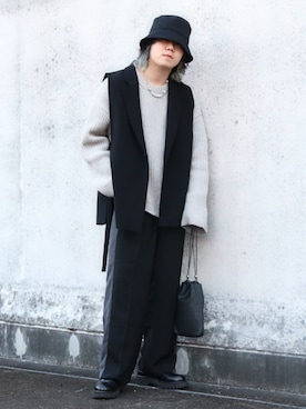 星さん(メンズ・163cm)の冬コーディネート