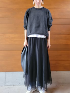 「NIKE(ナイキ)のアイテム(スニーカー)」を使った、さおりんこさん(レディース・165cm・40代)の秋コーディネート