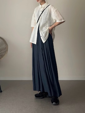 「NIKE(ナイキ)のアイテム」を使った、haru さん(レディース・162cm)の夏コーディネート