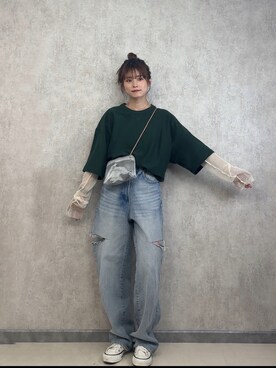 yunさん(レディース・153cm)の春コーディネート