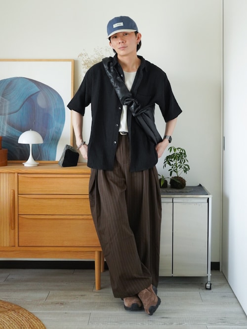 「MERRELL(メレル)の《MERRELL》ジャングル モック レディース(スニーカー)」を使った、idakaさん(メンズ・172cm)の春コーディネート