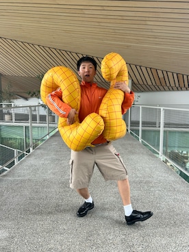 「NIKE(ナイキ)のアイテム(ナイロンジャケット)」を使った、(saki)さん(レディース・161cm・20代)の夏コーディネート