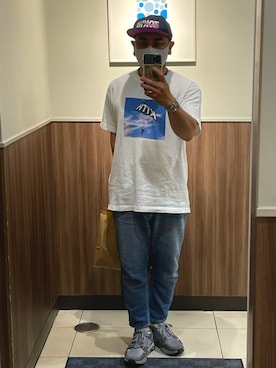 「NIKE(ナイキ)のアイテム(キャップ)」を使った、TRYSさん(メンズ・173cm・40代)の夏コーディネート