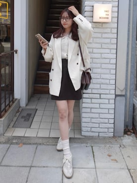 ねっしー.さん(レディース・159cm)の春コーディネート