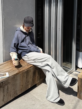 「NIKE(ナイキ)のアイテム(帽子)」を使った、ゆーきさん(メンズ・175cm)の春コーディネート