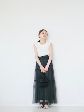 田中亜希子さんのコーディネート