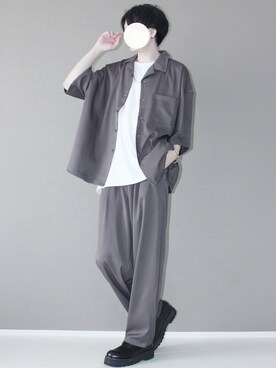 Aranさんの「ハイソール プレーントゥシューズ（Loose/ルース | ルース）」を使ったコーディネート