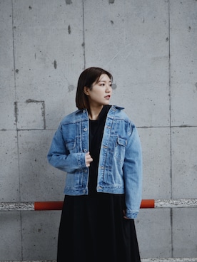 「schott(ショット)のアイテム(スカート)」を使った、AYANEさん(レディース・166cm)の冬コーディネート