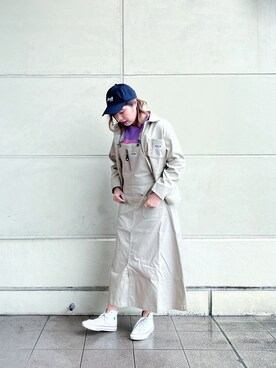 「schott(ショット)のアイテム(スカート)」を使った、AYANEさん(レディース・166cm)の春コーディネート