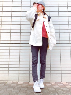 「NIKE(ナイキ)のアイテム(バッグ)」を使った、yuiteetoyolさん(レディース・160cm)の秋コーディネート