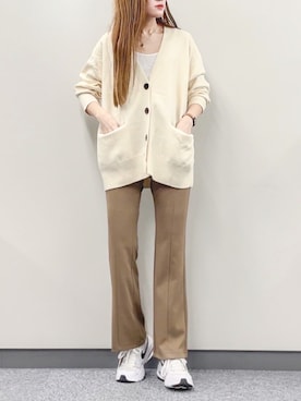 「NIKE(ナイキ)のアイテム(スニーカー)」を使った、kさん(レディース・150cm)の冬コーディネート
