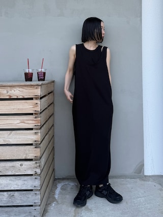 「select MOCA by son(セレクトモカバイソン)の【サイズ展開あり】アメスリレイヤードワンピースセット(ワンピース)」を使った、sonさん(レディース・161cm)の春コーディネート