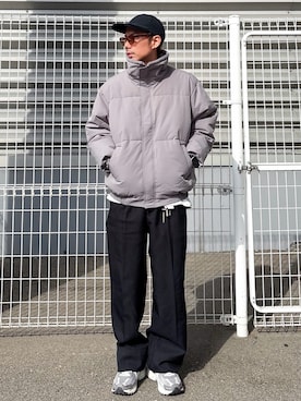 「NIKE(ナイキ)のアイテム(スニーカー)」を使った、 K-taさん(メンズ・170cm・30代)の冬コーディネート