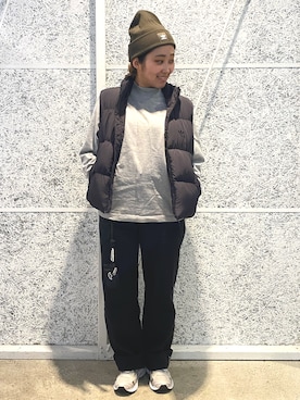 「adidas(アディダス)のアイテム(コインケース)」を使った、FAさん(レディース・158cm)の秋コーディネート