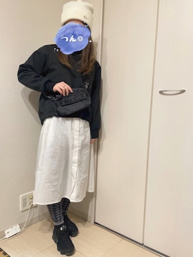 「NIKE(ナイキ)のアイテム(バッグ)」を使った、つん ❁ 休止中さん(レディース・150cm)の秋コーディネート