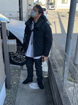 「NIKE(ナイキ)のアイテム(ブーツ)」を使った、yukky19811214さん(メンズ・175cm・40代)の冬コーディネート