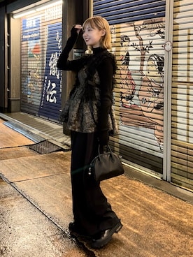 ありすさんの「[販売枚数5万枚突破！]指穴リブニットタートルネックトップス（Re:EDIT | リエディ）」を使ったコーディネート