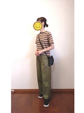 「NIKE(ナイキ)のアイテム(スリッポン)」を使った、☆AYA☆さん(レディース・161cm)の夏コーディネート