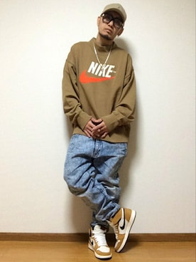 「NIKE(ナイキ)のアイテム(トップス)」を使った、keitaman_7さん(メンズ・168cm)の春コーディネート