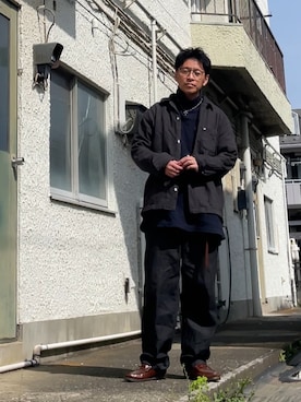 クロ🐑さん(メンズ・168cm)の春コーディネート