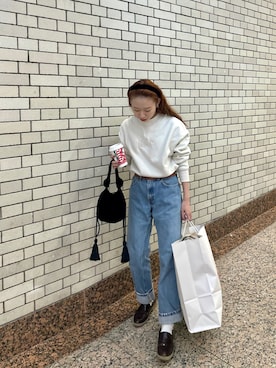 りっぴーさんの（ZARA | ザラ）を使ったコーディネート