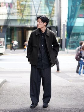 Asami Hareruyaさん(メンズ・182cm)の秋コーディネート