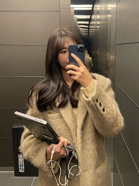 jjさんの「YSL ラブシャイン リップスティック（Yves Saint Laurent Beaute | イヴ・サンローラン・ボーテ）」を使ったコーディネート