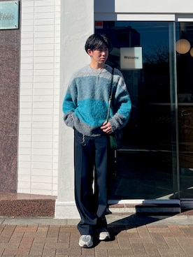 「STUDIOUS(ステュディオス)のアイテム(アクセサリー)」を使った、shunsukeさん(メンズ・175cm)の春コーディネート