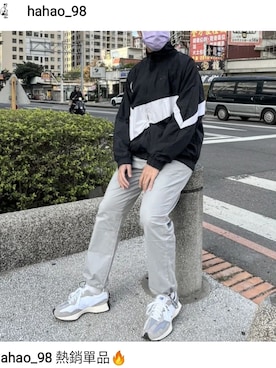 「NIKE(ナイキ)のアイテム(トレンチコート)」を使った、h98lak_さん(メンズ・170cm)の春コーディネート