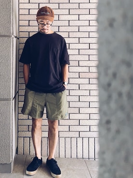 「NIKE(ナイキ)のアイテム(スニーカー)」を使った、hiromeganeさん(メンズ・165cm・40代)の夏コーディネート