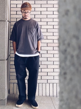 「NIKE(ナイキ)のアイテム(スニーカー)」を使った、hiromeganeさん(メンズ・165cm・40代)の夏コーディネート