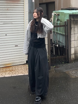「STUDIOUS(ステュディオス)のアイテム」を使った、namiさん(レディース・160cm)の春コーディネート