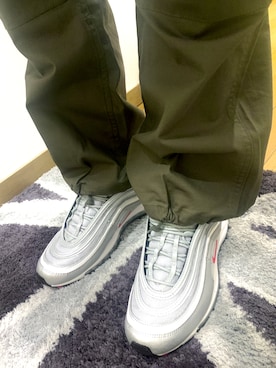 AzUさんの「NIKE AIR MAX 97 OG Silver Bullet / エア マックス 97 / DM0028-002」を使ったコーディネート