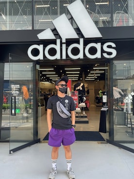 「NIKE(ナイキ)のアイテム(ボディバッグ/ウエストポーチ)」を使った、龍也さん(メンズ・170cm・30代)の秋コーディネート