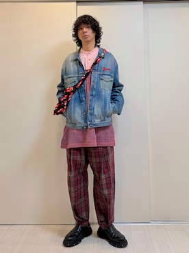 Honeyさん(メンズ・176cm)の春コーディネート