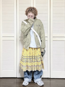 ぽん。さんの（MILITARY | ミリタリー）を使ったコーディネート